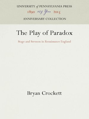 cover image of The Play of Paradox